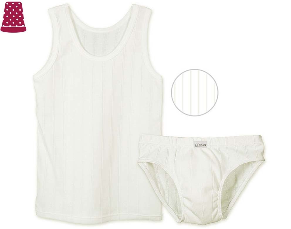 Conjunto Primera Comunión niño slip modelo Cadena - varios colores